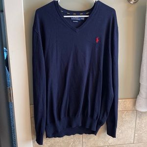 Polo Ralph Lauren boys V neck cotton sweater